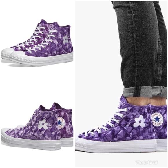 converse golf le fleur purple